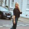 Little Mistress Black Eyelash Fringe Top By Vogue Williams -Occasion Couture Shop 2Z5A2518f1web