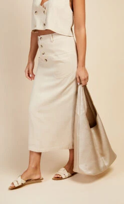 Little Mistress Champagne Shoulder Bag -Occasion Couture Shop A3485335A 2