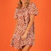 Little Mistress Zebra Print Mini Smock Dress By Vogue Williams -Occasion Couture Shop D33703B1A