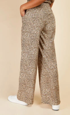 Little Mistress Leopard Wide Leg Trousers By Vogue Williams 11 Little Mistress Leopard Wide Leg Trousers By Vogue Williams -Occasion Couture Shop D33706Q1A 4