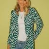 Little Mistress Zebra Print Blazer By Vogue Williams -Occasion Couture Shop D33707Q1A