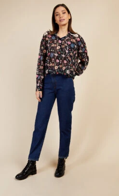 Little Mistress Floral Print Shirt By Vogue Williams -Occasion Couture Shop D34165Q2B 1