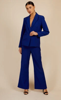 Little Mistress Royal Blue Flared Trousers By Vogue Williams -Occasion Couture Shop D34175Q1A 1