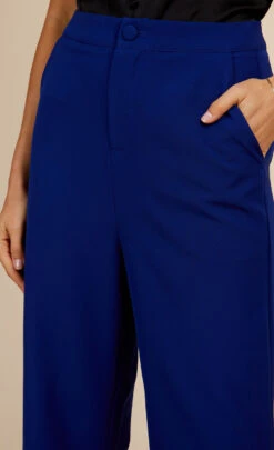 Little Mistress Royal Blue Flared Trousers By Vogue Williams -Occasion Couture Shop D34175Q1A 3