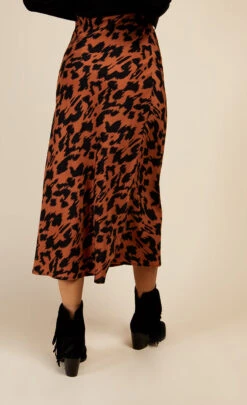 Little Mistress Leopard Print Midi Slip Skirt By Vogue Williams -Occasion Couture Shop D34192C2B 4