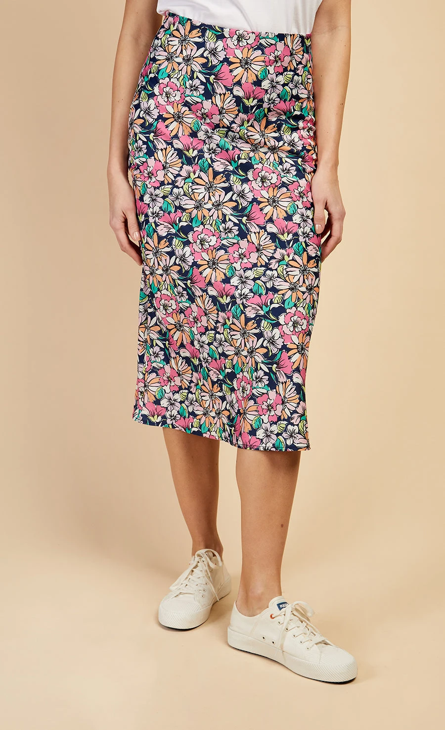 Little Mistress Floral Print Midi Slip Skirt By Vogue Williams 5 Little Mistress Floral Print Midi Slip Skirt By Vogue Williams - Image 3