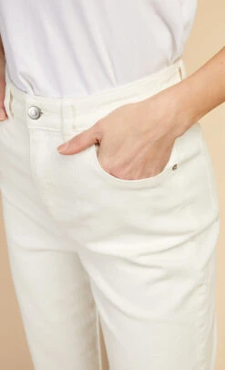 Little Mistress White Cropped Wide Leg Denim Jeans By Vogue Williams 10 Little Mistress White Cropped Wide Leg Denim Jeans By Vogue Williams -Occasion Couture Shop D34210Q3A 3