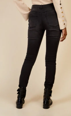 Little Mistress Black Slim Denim Jeans By Vogue Williams -Occasion Couture Shop D34246Q2A 4