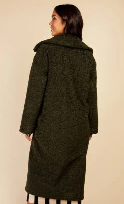 Little Mistress Green Teddy Coat By Vogue Williams -Occasion Couture Shop D34253Q3A 4