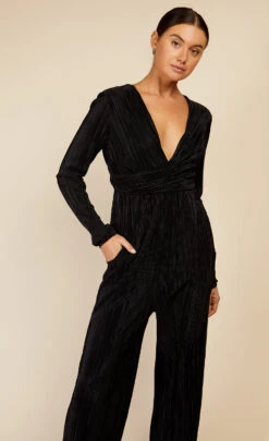 Little Mistress Black Plisse Jumpsuit By Vogue Williams 12 Little Mistress Black Plisse Jumpsuit By Vogue Williams -Occasion Couture Shop D34273Q1A 2