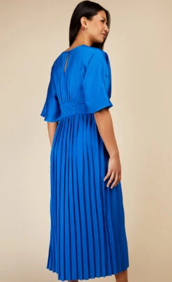 Little Mistress Cobalt Blue Twist Detail Midaxi Dress -Occasion Couture Shop D34304R1A 4