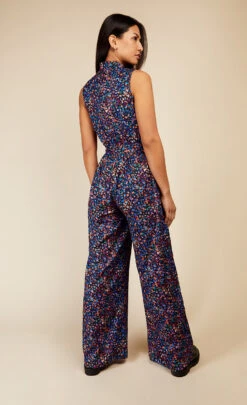 Little Mistress Animal Print Jumpsuit -Occasion Couture Shop D3430661A 4