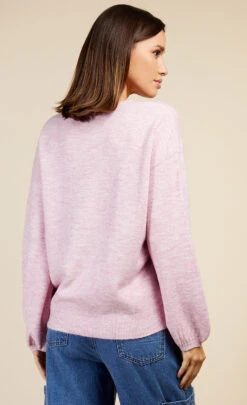Little Mistress Dusty Pink Knit Cardigan By Vogue Williams -Occasion Couture Shop D34330Q1A 4