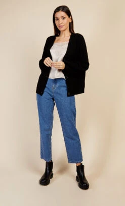 Little Mistress Black Knit Cardigan By Vogue Williams -Occasion Couture Shop D34330Q2A 1