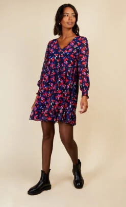 Little Mistress Floral Print Mini Dress By Vogue Williams -Occasion Couture Shop D34423B1A 1