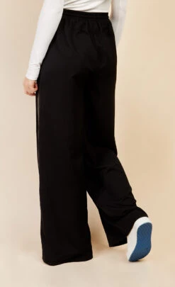 Little Mistress Black PU Side Stripe Trousers By Vogue Williams -Occasion Couture Shop D34432Q1B 4