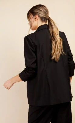 Little Mistress Black Single Breasted Blazer By Vogue Williams -Occasion Couture Shop D34437Q1A 4