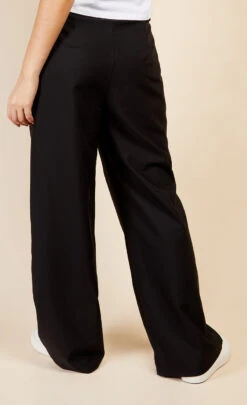Little Mistress Black Wide Leg Trousers By Vogue Williams -Occasion Couture Shop D34438Q1A 4