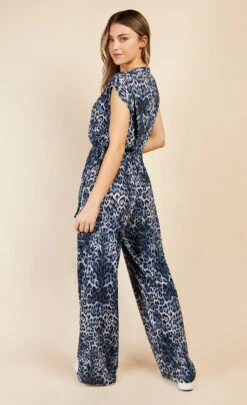 Little Mistress Leopard Print Jumpsuit By Vogue Williams -Occasion Couture Shop D3444061A 4