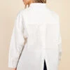 Little Mistress White Split Back Shirt By Vogue Williams -Occasion Couture Shop D34442Q1A 4