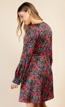 Little Mistress Floral And Spot Print Mini Dress By Vogue Williams -Occasion Couture Shop D34574B1A 4