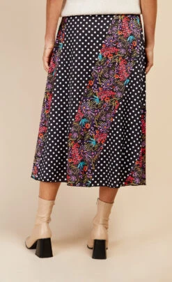 Little Mistress Floral And Spot Print Midi Skirt By Vogue Williams -Occasion Couture Shop D34580C1A 4