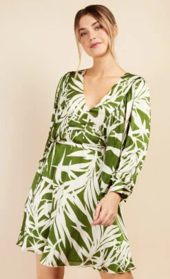 Little Mistress Green Print Satin Mini Dress By Vogue Williams 10 Little Mistress Green Print Satin Mini Dress By Vogue Williams -Occasion Couture Shop D34582B2A 2