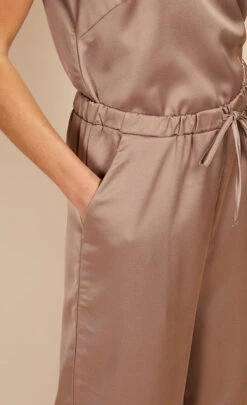 Little Mistress Stone Satin Trousers By Vogue Williams -Occasion Couture Shop D34664Q1A 3.1.0