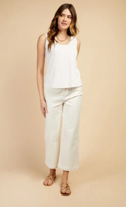 Little Mistress White Sequin Vest Top By Vogue Williams -Occasion Couture Shop D34676Q1A 1