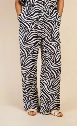 Little Mistress Zebra Print Trousers By Vogue Williams -Occasion Couture Shop D34680Q1A 2