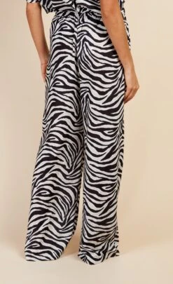 Little Mistress Zebra Print Trousers By Vogue Williams -Occasion Couture Shop D34680Q1A 4
