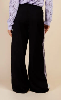 Little Mistress Black Side Stripe Trousers By Vogue Williams -Occasion Couture Shop LM 2023.11.02 1996