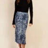 Little Mistress Leopard Print Midi Skirt By Vogue Williams