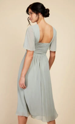 Little Mistress Waterlily Lace Insert Midi Dress -Occasion Couture Shop U19809C1B 4