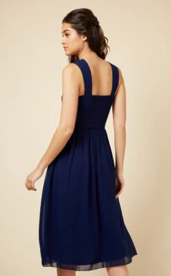 Little Mistress Navy Twist Detail Midi Dress 9 Little Mistress Navy Twist Detail Midi Dress -Occasion Couture Shop U19810C1A 4