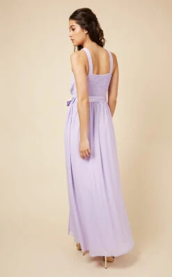 Little Mistress Lilac Halterneck Maxi Dress -Occasion Couture Shop U19812D1A 4