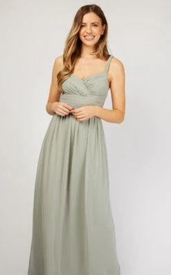 Little Mistress Braided Strap Sage Maxi Dress -Occasion Couture Shop U19814D3A 2