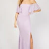 Little Mistress Lilac Bardot Maxi Bridesmaid Dress 1 Little Mistress Lilac Bardot Maxi Bridesmaid Dress -Occasion Couture Shop U19818D2A 1