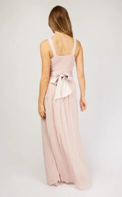 Little Mistress Blush Pleated Maxi Dress -Occasion Couture Shop U19825D3A 4