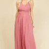 Little Mistress Jenna Rose Lace Detail Maxi Dress -Occasion Couture Shop U20598D1A 1