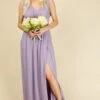 Little Mistress Alexa Lavender Plunge Neckline Maxi Dress 1 Little Mistress Alexa Lavender Plunge Neckline Maxi Dress -Occasion Couture Shop U20885D2A 1