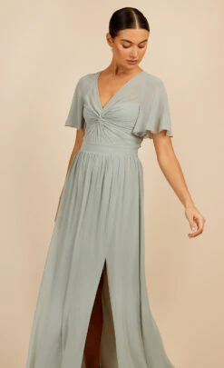 Little Mistress Waterlily Knot Detail Maxi Dress -Occasion Couture Shop U33594D2A 2